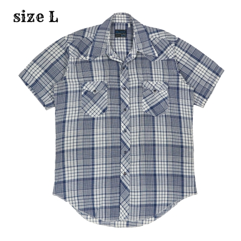 Vintage 70s Maverick USA Western Shirt Size L