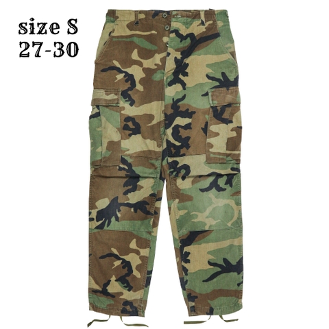 Civil Edition Woodland Camo Combat Trousers Size S