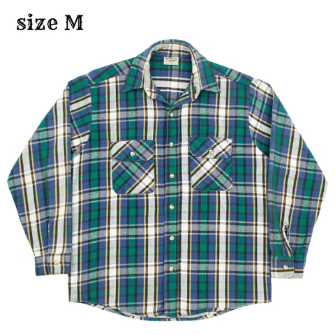 Vintage Five Brother USA Heavy Flannel Shirt Size M