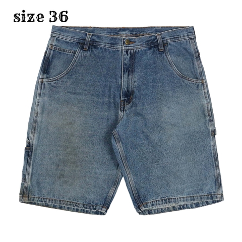 00s Key Imperial Denim Carpenter Shorts Size 36