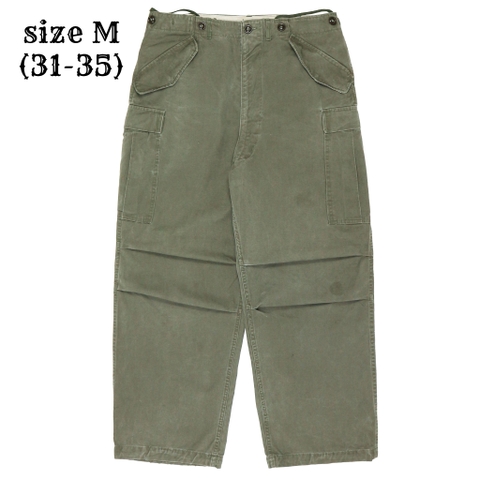 Vintage U.S. Army M-51 Field Trousers Size M-R (31-35)