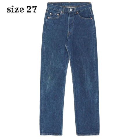 90s Levi's 501 Made in USA Denim Jeans Size 27