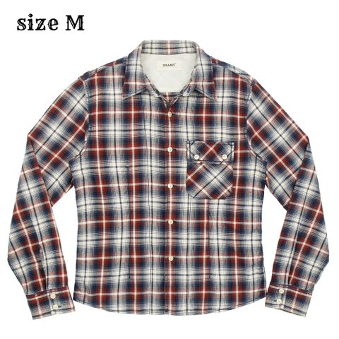 Beams Japan Plaid Check Shirt Size M