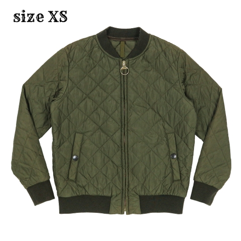 Barbour Olive Quilted Jacket Size XS