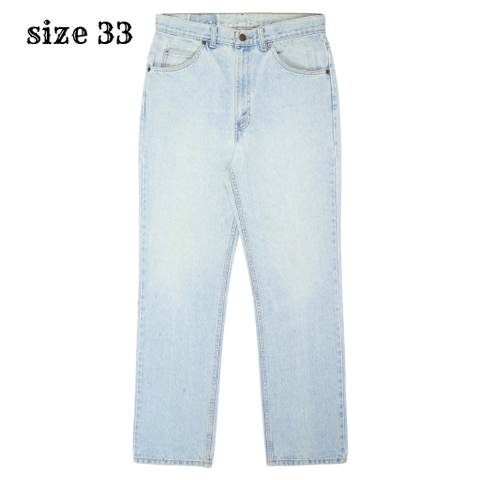 90s Levi's 619 Canada Denim Jeans Size 33