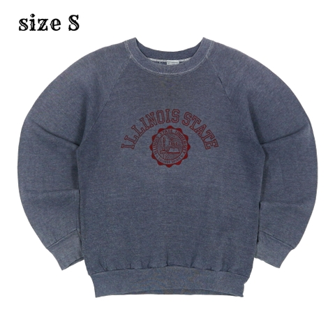 Vintage Late 80s FOTL Illinois State Sweater Size S