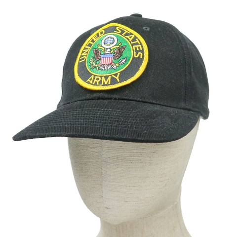 U.S. Army by Nissun Black Strapback Cap