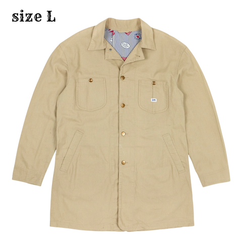 Lee Herringbone Long-tail Work Coat Size L