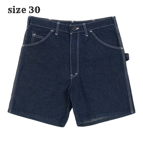 Vtg 80s Dickies Denim Carpenter Shorts Size 30