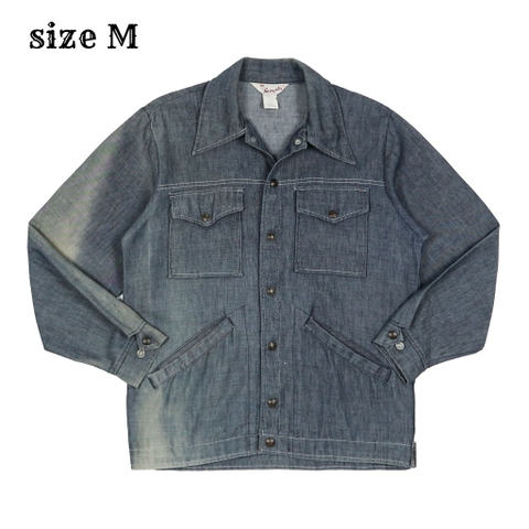 Vintage 80s Swingster USA Denim Jacket Size M