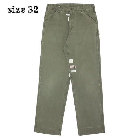 Karl Helmut Japan Made Olive Carpenter Pants Size 32