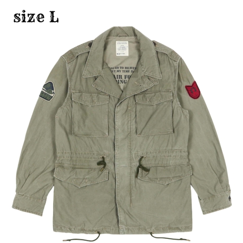 Back Number Type Military Field Jacket Size L