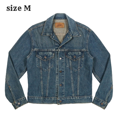 Vtg 90s Levi's USA Type 3 Denim Jacket Size M