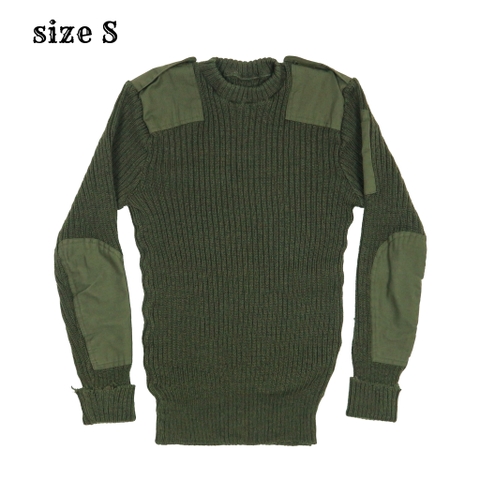 Military Green Cold Weather Sweater Size S