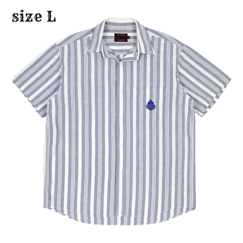 Chaps Ralph Lauren Oxford Stripe Shirt Size L