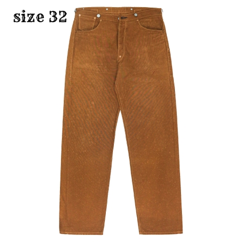 LEVI’S VINTAGE CLOTHING Lot 1873 Duck Waist Overalls Size 32