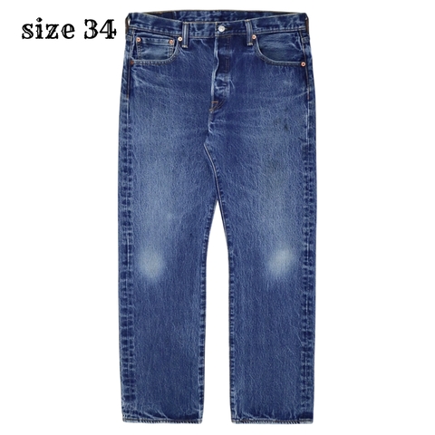 2010s Levi's 501 Denim Jeans Size 34