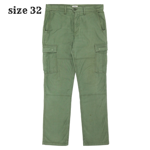 Spell Bound Japan Made Olive Cargo Pants Size 32
