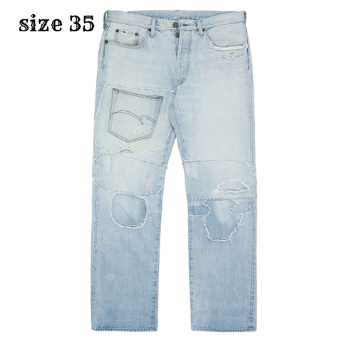 Studio D'Artisan Japan Distressed Selvedge Denim Jeans Size 35