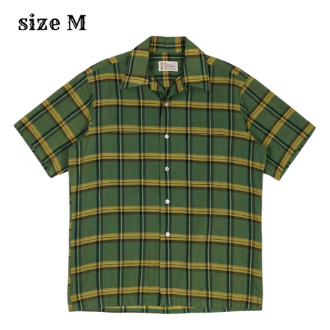 Vintage 80s Penneys Towncraft Open-collar Shirt Size M