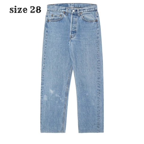90s Levi's 501 USA Denim Jeans Size 28