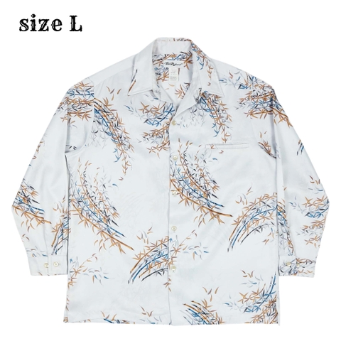 Tori Richard USA Long-sleeve Hawaiian Shirt Size L