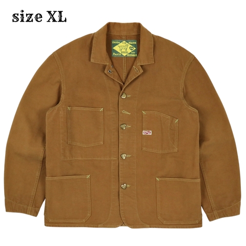 TCB Jeans Cathartt Chore Coat Brown Canvas Size XL