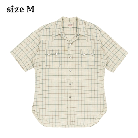 Double Works Warehouse S/S Western Shirt Size M