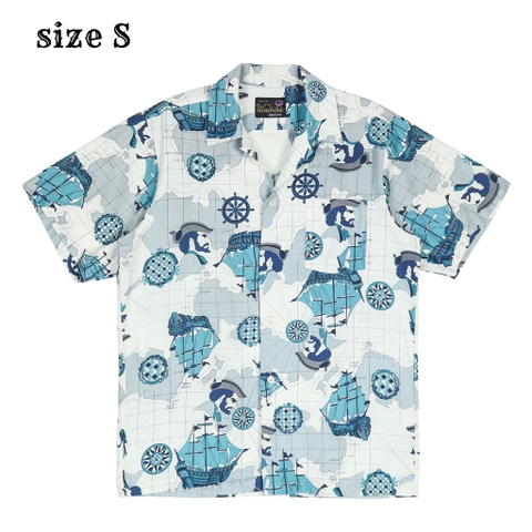 Vintage Waikiki Dress Hawaiian Shirt Size S