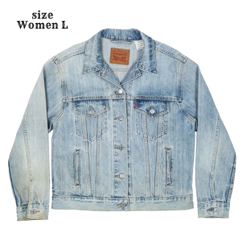 2010s Levi's Trucker Jacket Women Size M