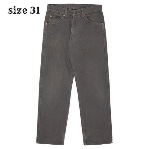 2000s Levi's 607 Grey Denim Jeans Size 31
