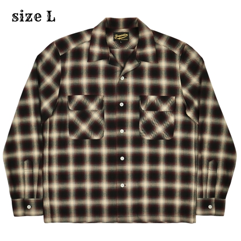 Temptation Shadown Plaid Shirt Size L