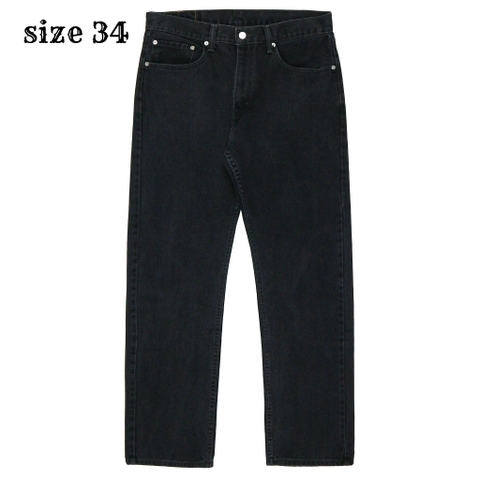 2010s Levi's 505 Black Denim Jeans Size 34
