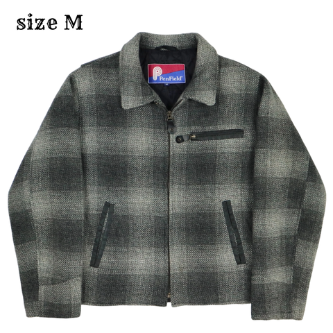 Penfield Classic Wool Check Jacket Size M