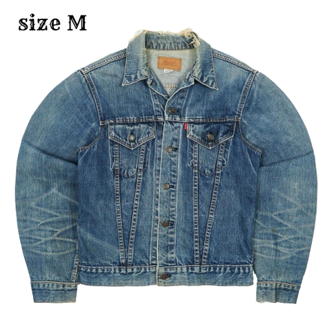 Vintage 70s Levi's USA Type III Denim Jacket Size M