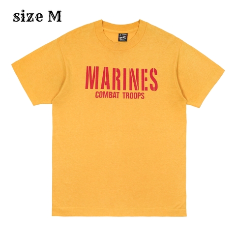 Vintage 90s FOTL USA Marines Troops T-Shirt Size M