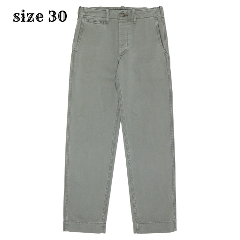 Beauty & Youth Japan Stone Grey Military Pants Size 30