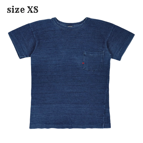 45rpm 45R Japan Indigo Pocket T-Shirt Size XS