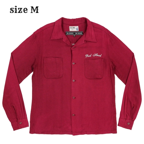 Iolani x GB Skins Rayon Embroidery Shirt Size M