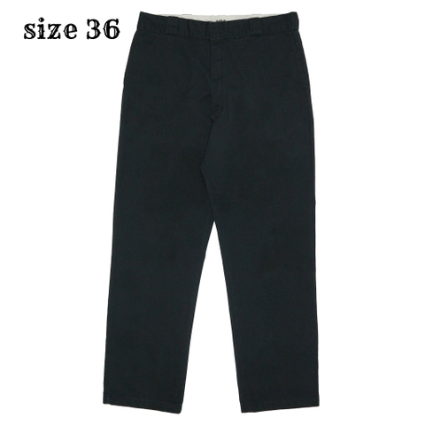 Dickies 874 Black Work Uniform Pants Size 36