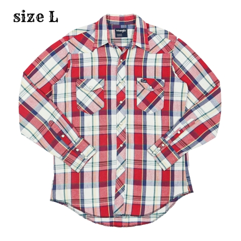 90s Wrangler USA Western Shirt Size L