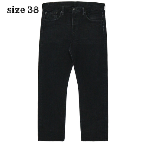 2010s Levi's 501 Black Denim Jeans Size 38
