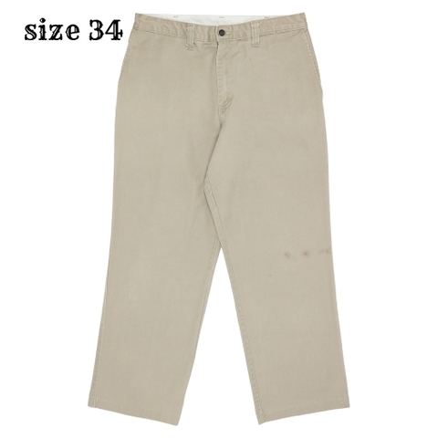 Dickies LP310 Cotton Khaki Work Pants Size 34