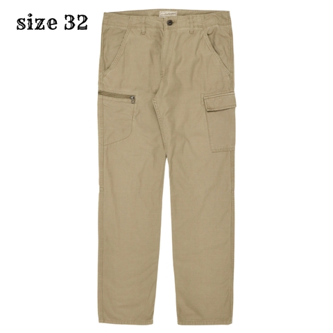 Avirex Khaki Sateen Utility Pants Size 32