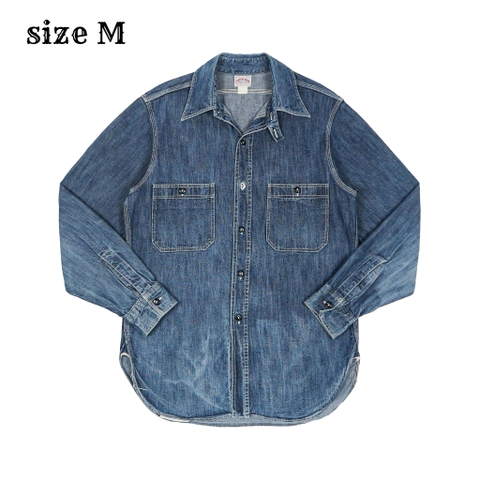 8Hour Union by Joe McCoy’s Denim Work Shirt Size M