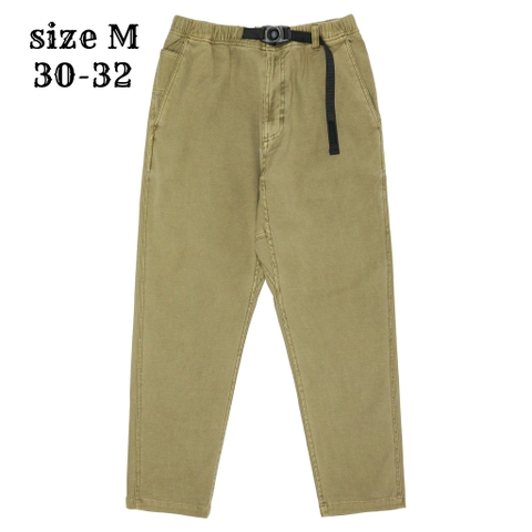 Gramicci Khaki Outdoor Tapered Pants Size M