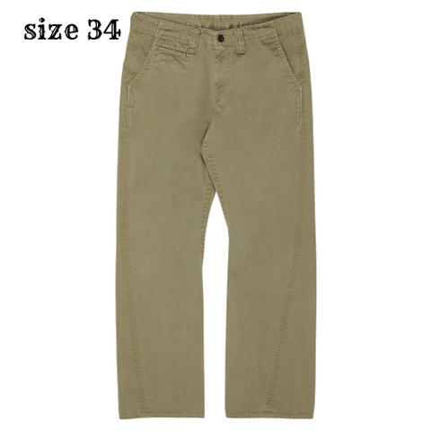 FOB Factory Made in JP Cotton Twill Pants Size 34
