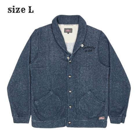 Dickies Brand Shawl Collar Cardigan Size L