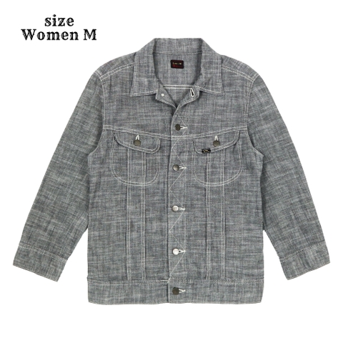 Lee x Takeo Kikuchi Chambray Riders Jacket Women Size M