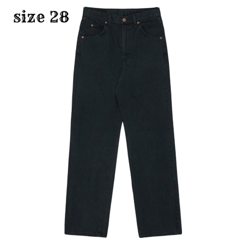 Vintage Edwin Black Denim Jeans Size 28